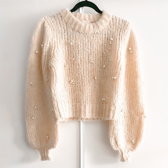 WILFRED Le Fou Pearl Alpaca Sweater - Picture 2 of 4